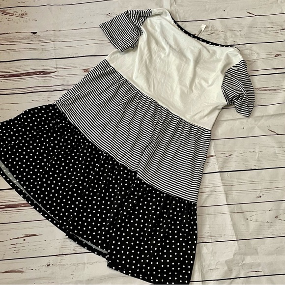 NWOT Filly Flair (emerald) color block dress - Picture 3 of 5